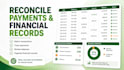 reconcile transactions payments and financial records