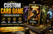 design custom card game and board game design