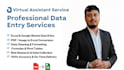 data entry, PDF to excel and data conversion
