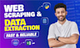 scrape ecommerce data and deliver clean excel, CSV data