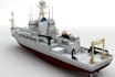 create unity 3d ship model, boat vessel, low poly ship video game ship rendering