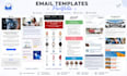 design and develop email newsletter templates