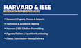 proofread research paper in harvard and ieee style