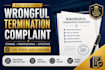 draft your wrongful termination complaint professionally