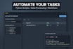 create a python script to automate your tasks