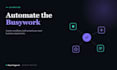 build custom business automation workflows