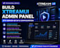 build xtreamuiadmin panel, iptv server setup, configuration