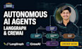 autonomous ai agents using langgraph and crewai
