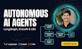 build ai agents and automation using langgraph, crewai, n8n for your business