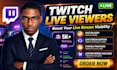 promote your twitch stream for visibility and growth