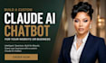 build a claude ai chatbot for website and business