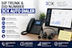 do sip trunk did number 3cx auto dialer, USA ringless voicemail drop auto dialer