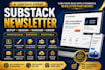 setup substack, substack newsletter design substack posts and manage publication