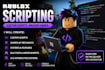 create custom roblox scripts and game systems