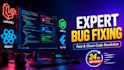 fix laravel, react, node js bugs and errors