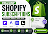 setup shopify subscriptions with recharge appstle skio seal