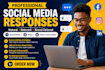 write professional social media responses tailored to your brand