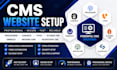 setup processwire concrete typo3 october umbraco orchard core silverstripe cms
