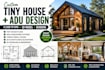 design tiny house and adu floor plans with 3d model and renders