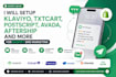 setup klaviyo recart txtcart postscript avada aftership shopify sms marketing