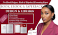 do canva ebook design, ebook redesign journal layout design workbook formatting