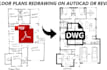 create professional auto cad drafting and PDF to cad conversion