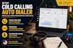 setup cold calling auto dialer, ringless voicemail drop, outbound sales USA lead