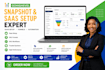 setup gohighlevel snapshot, saas, automation and crm