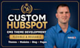 develop a custom hubspot cms theme