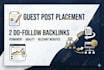 provide quality guest posting and SEO blacklinks