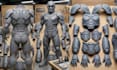 sculpt custom wearable 3d armor 3d helmet cosplay 3d print and painting armor