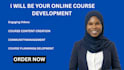 create engaging elearning courses training videos teachable udemy kajabi moodle