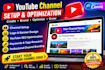 create and optimize a professional youtube channel