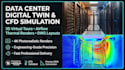 create data center digital twin 3d tour, cfd simulation, and dwg layout