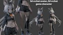 vrchat commission,vrchat character, custom vrchat, 3d anime character
