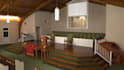 design 3d church interior, sanctuary, rendering and floor plan