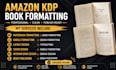 amazon kdp print book design, paperback formatting ingramspark book formatting