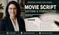 expertly polish your movie script do screenplay editing and formatting