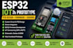 build your esp32 iot prototype with pcb, sensors and firmware