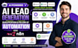build ai lead generation, qualification, follow up automation using n8n