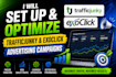 set up and optimize traffic junky and exoclick advertising campaigns