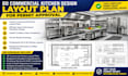 do commercial kitchen design layout plan for permit approval
