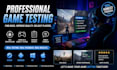 creatively game test and app test with QA bug testing