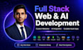 develop an ai powered web application