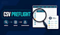preflight your shopify product CSV before import