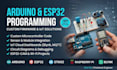 program arduino, esp32, and iot microcontrollers