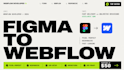 design and develop a modern responsive webflow website