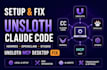 setup unsloth claude code hermes openclaw studio unsloth mcp desktop fix codex