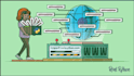 do python web scraping, data extraction and web crawler