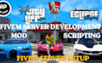 be your professional fivem server developer for esx  gta mod,qbcore framework